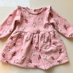 12m Carters fleece dress
